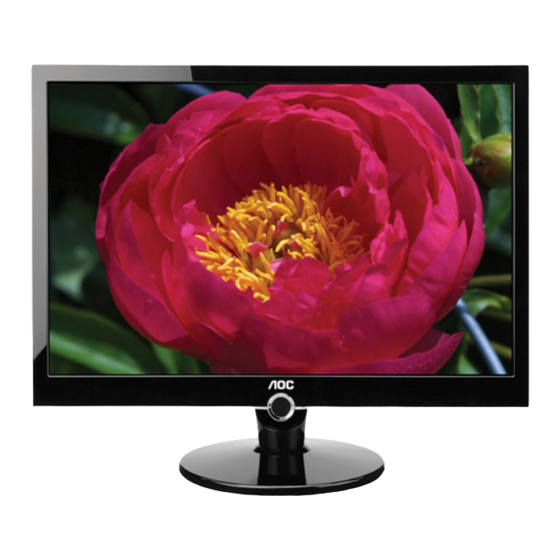 AOC 2330V User Manual