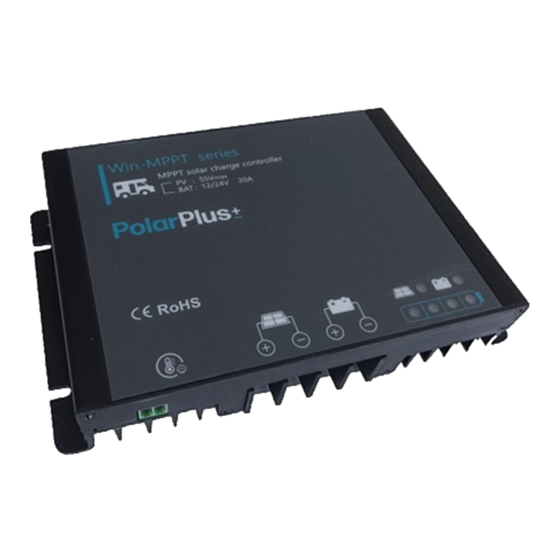 PolarPlus Win-MPPT Series Controller Manuals