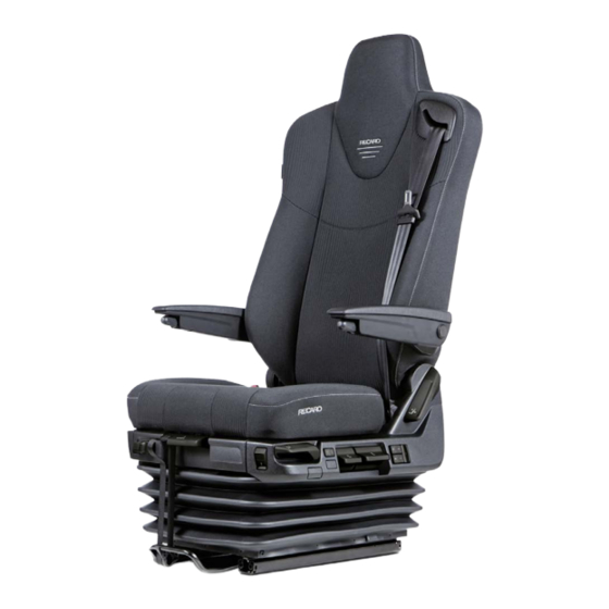 RECARO C 6000 Installation Instructions Manual