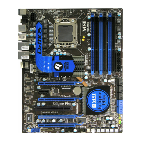 MSI Eclipse Plus Series Manual