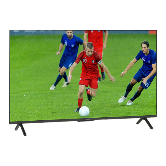 Panasonic TH-50LX800X 4K LED TV Manuals