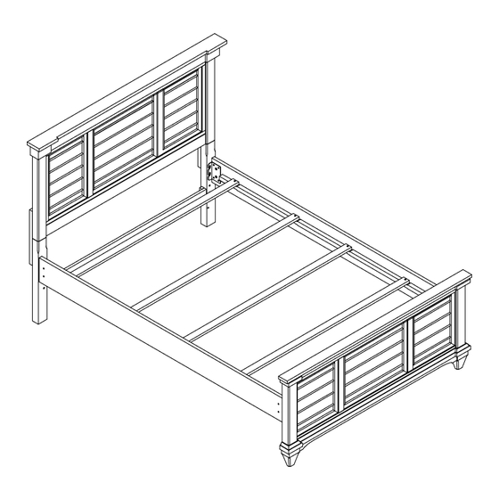 ROOMS TO GO KIDS HILTON BED Manual