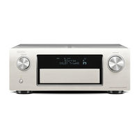 Denon AVR-2313 Getting Started