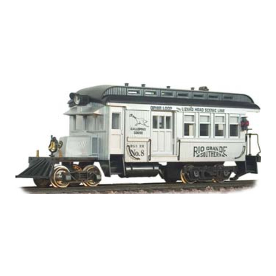 Hartland Locomotive Works Interurban Operation And Warranty Manual