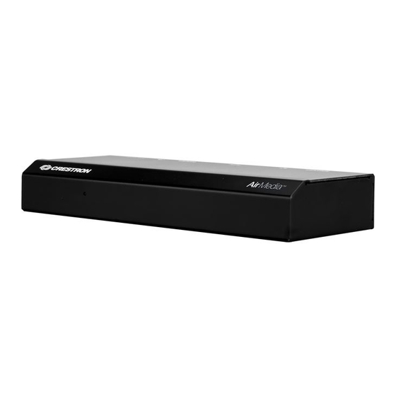 Crestron AirMedia AM-100 Operation Manual