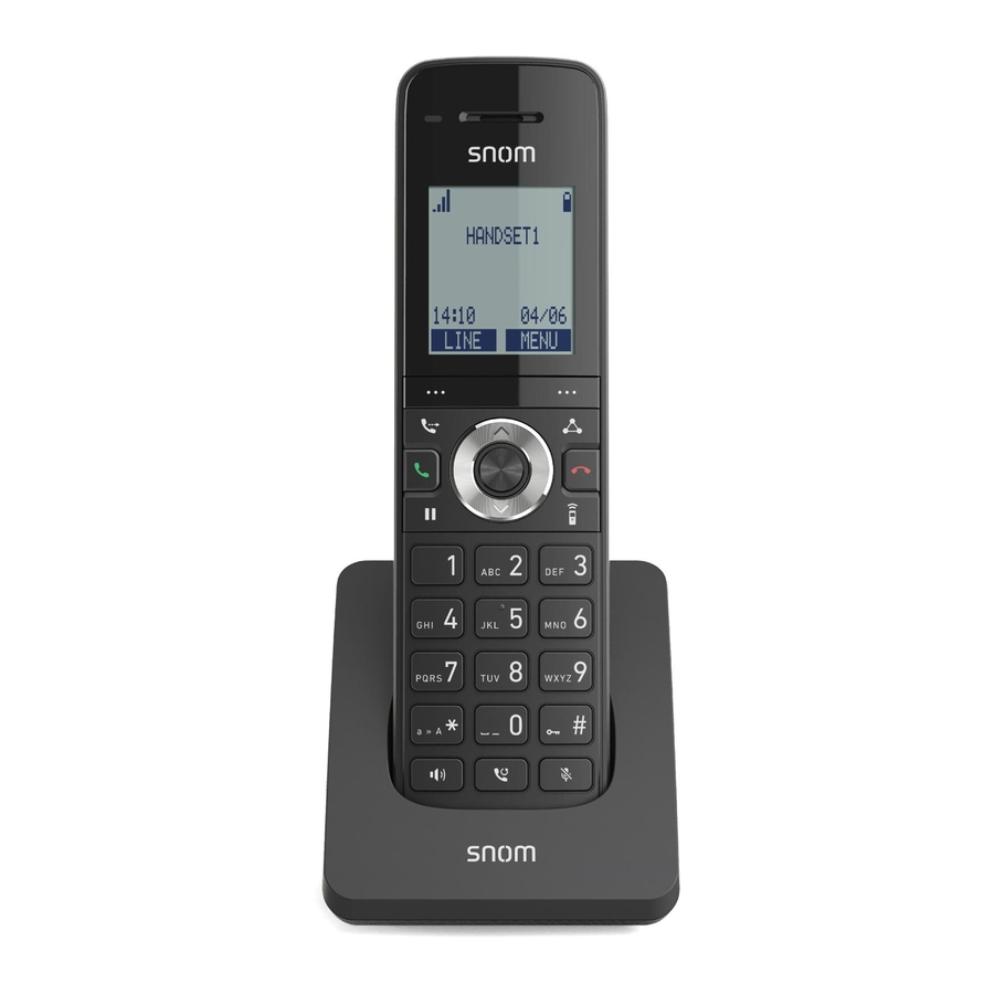 Snom M15 SC User Manual
