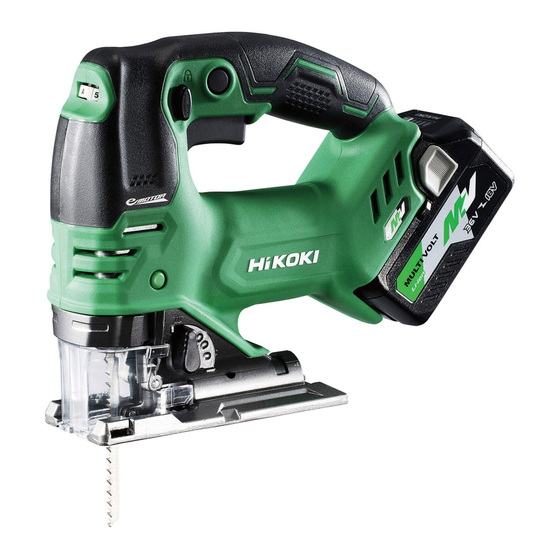 HIKOKI CJ 36DA Handling Instructions Manual
