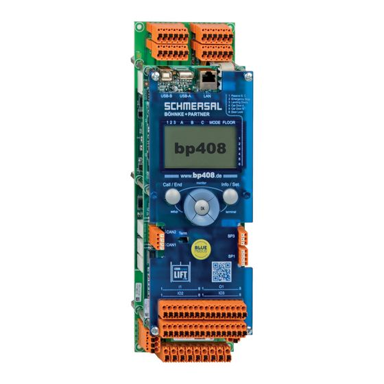 schmersal bp408 Installation Manual