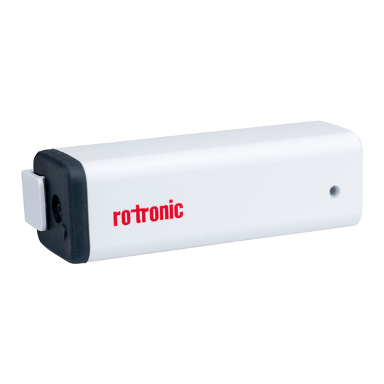 Rotronic RMS-MLOG-T10-868 Instruction Manual