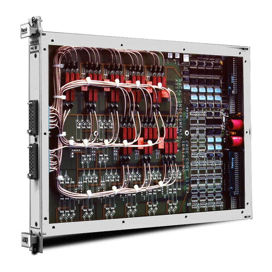 Racal Instruments 1260-50C Manual