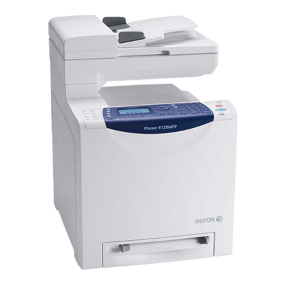 Xerox Phaser 6128MFP Quick Use Manual