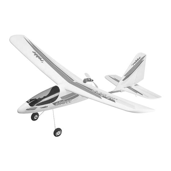 ROBBE Airbee Assembly And Operating Instructions Manual