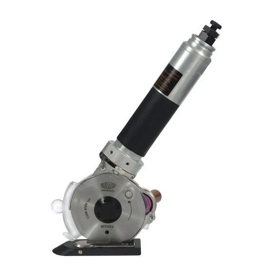 RASOR FP861A2 Pneumatic Cutting Unit Manuals