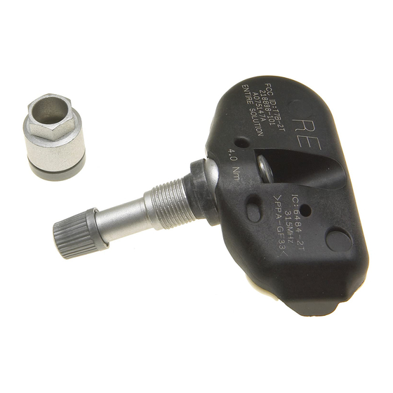 Conrad TPMS-001 Operating Instructions Manual