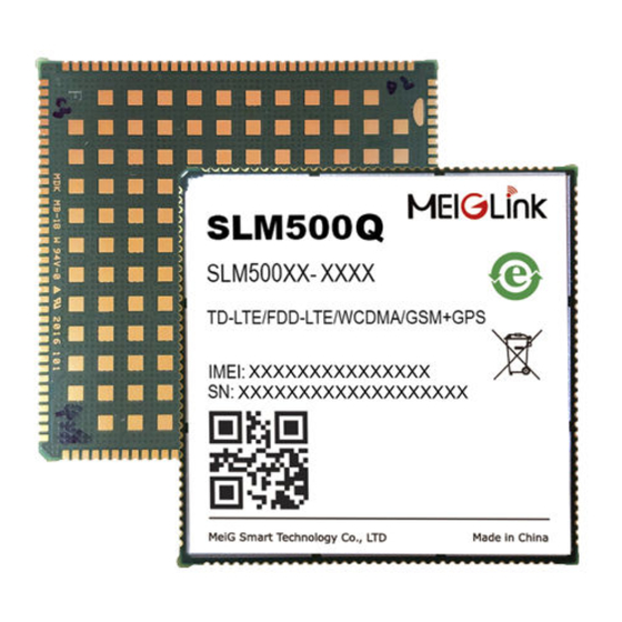 MEIG SLM500 Hardware Design Manual