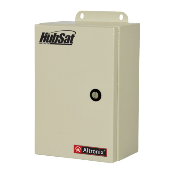 Altronix HubSat4WPiV Installation Manual