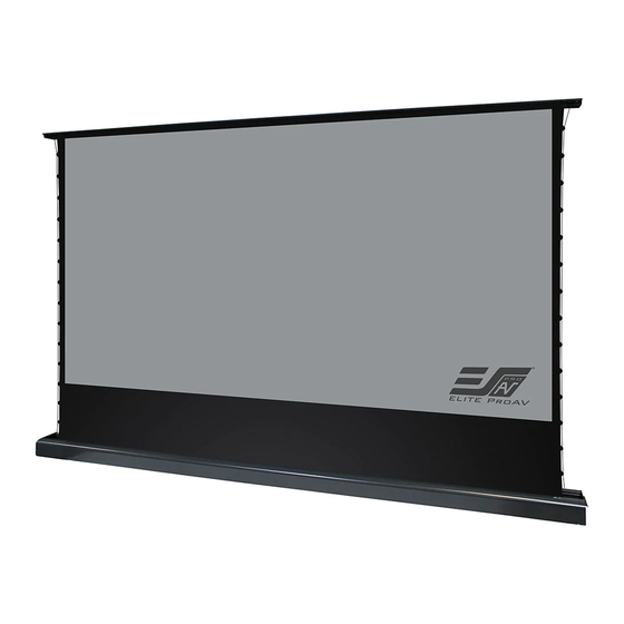 Elite ProAV Kestrel Tab-Tension CineGrey 4D User Manual