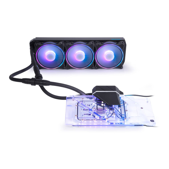 Alphacool Eisblock Aurora Acryl GPX-A Radeon RX 6800 Strix incl. Backplate Manual