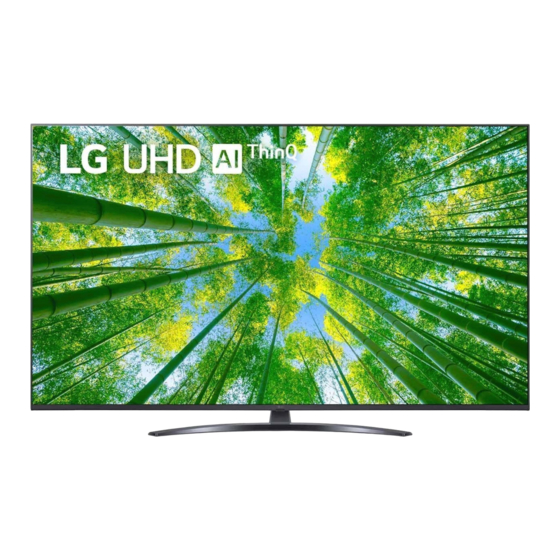 LG UQ8100 Manuals