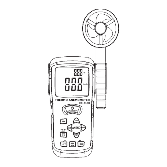 Equinox Systems EQ-618B Operating Instructions