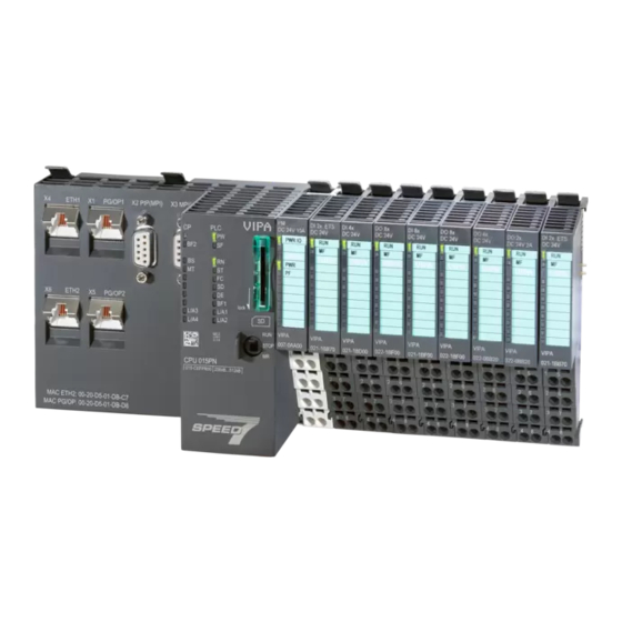 YASKAWA VIPA SLIO FM 050-1BB00 Manual