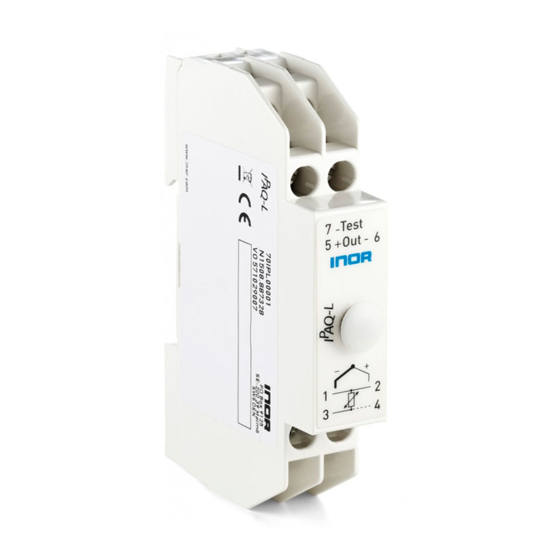 INOR IPAQ-L User Instructions