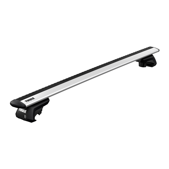 Thule Evo Raised Rail 710400 Instructions Manual
