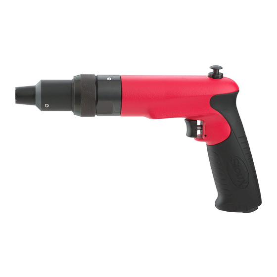 Sioux Tools SAG03S Series Instructions-Parts List Manual