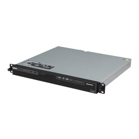 Lenovo ThinkServer RS140 Installation Manual