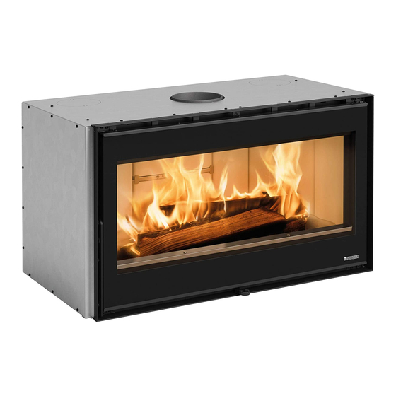 Nordica FOCOLARE 100 BIFACCIALE Instructions For Installation, Use And Maintenance Manual