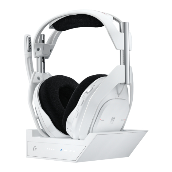 Logitech A50 X Setup Manual
