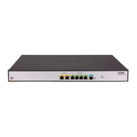 H3C MSR830 Series Manual
