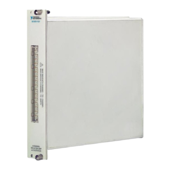National Instruments SCXI-1121 User Manual