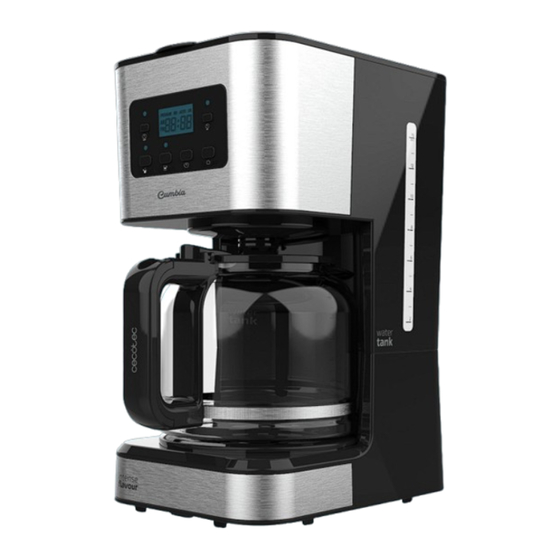 cecotec Cumbia COFFEE 66 SMART PLUS Instruction Manual