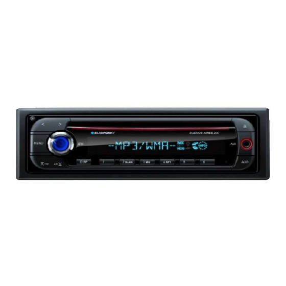 Blaupunkt Buenos Aires 200 Operating And Installation Instructions
