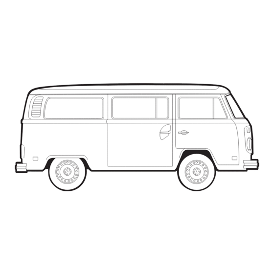 Volkswagen Station Vagon 1973 Owner's Manual