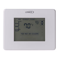 Lennox ComfortSense 7000 Series Quick Start Installation Manual