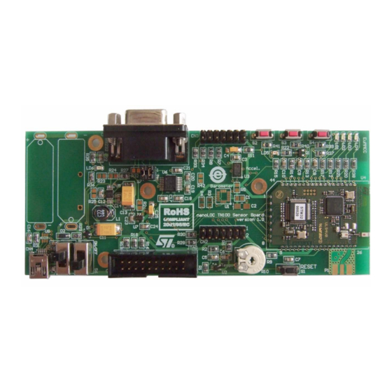 ST TN100 RF User Manual