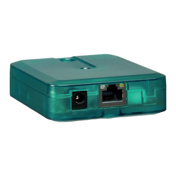 Resol Solar Manager Pro to LAN Manual