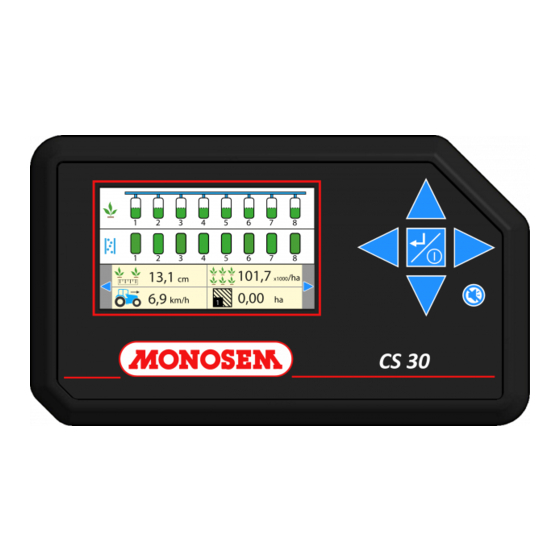 Monosem CS 30 Manual