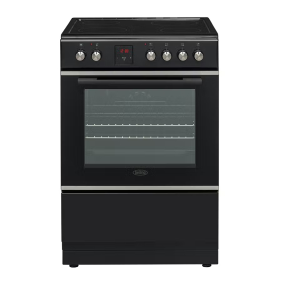 Belling BFS60SCCER Instruction Manual
