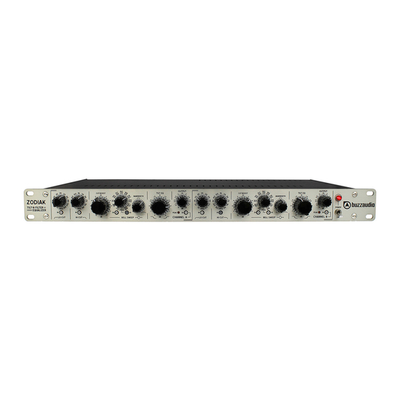 Buzzaudio Zodiak Tilt-n-Filter User Manual