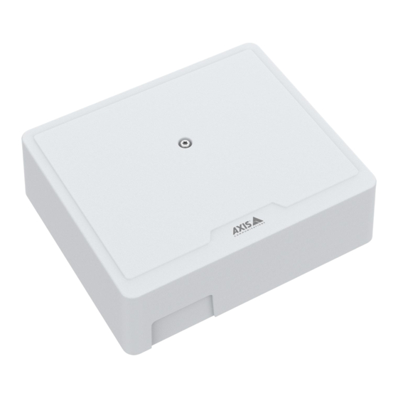 Axis A1210 Installation Manual
