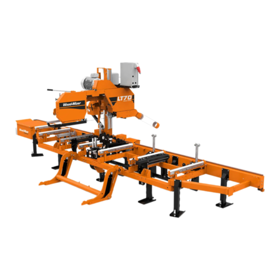 Wood-mizer LT70H AH Safety, Setup, Operation & Maintenance Manual