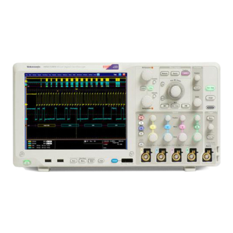Tektronix MSO5000 Series User Manual