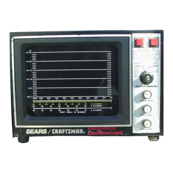 Sears CRAFTSMAN 161.21056 Owner's Manual