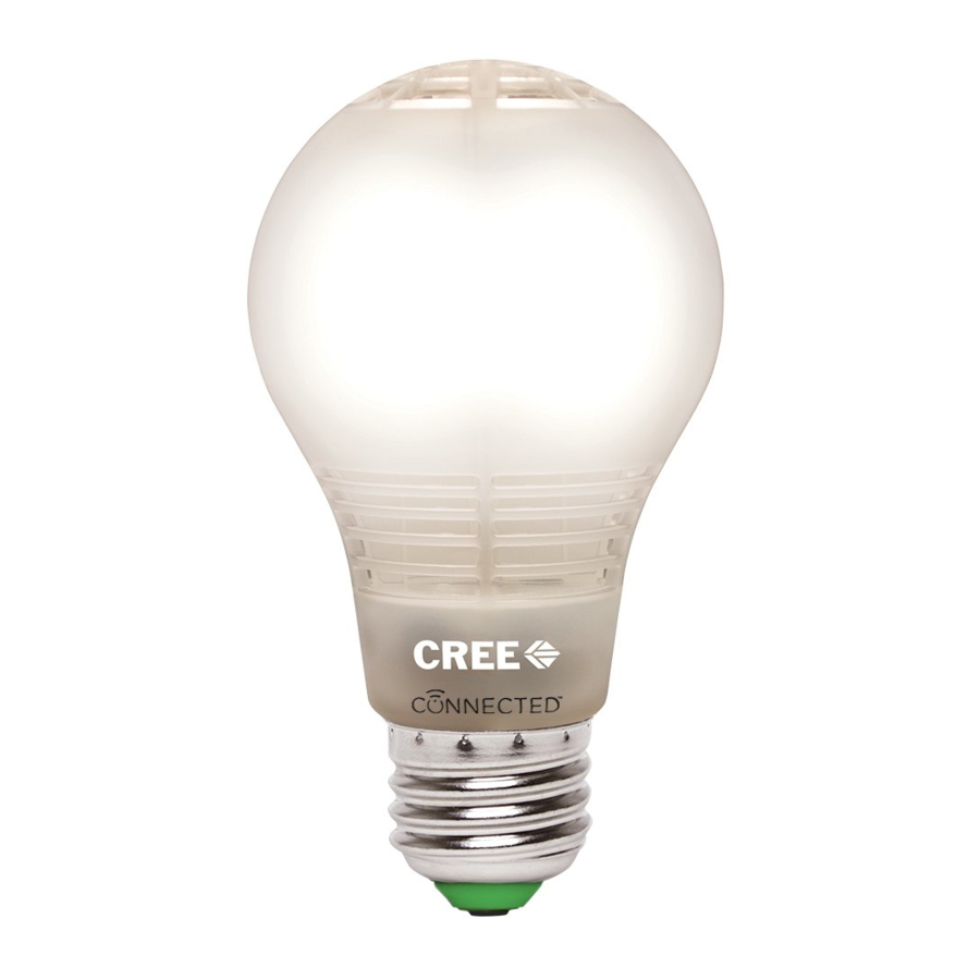 CREE LIGHTING BA19-08027OMF-12CE26-1C100 FAQ Manual