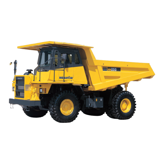 Komatsu Galeo HD255-5 Brochure