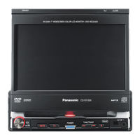 PANASONIC CQ-VX100N Installation Instructions Manual