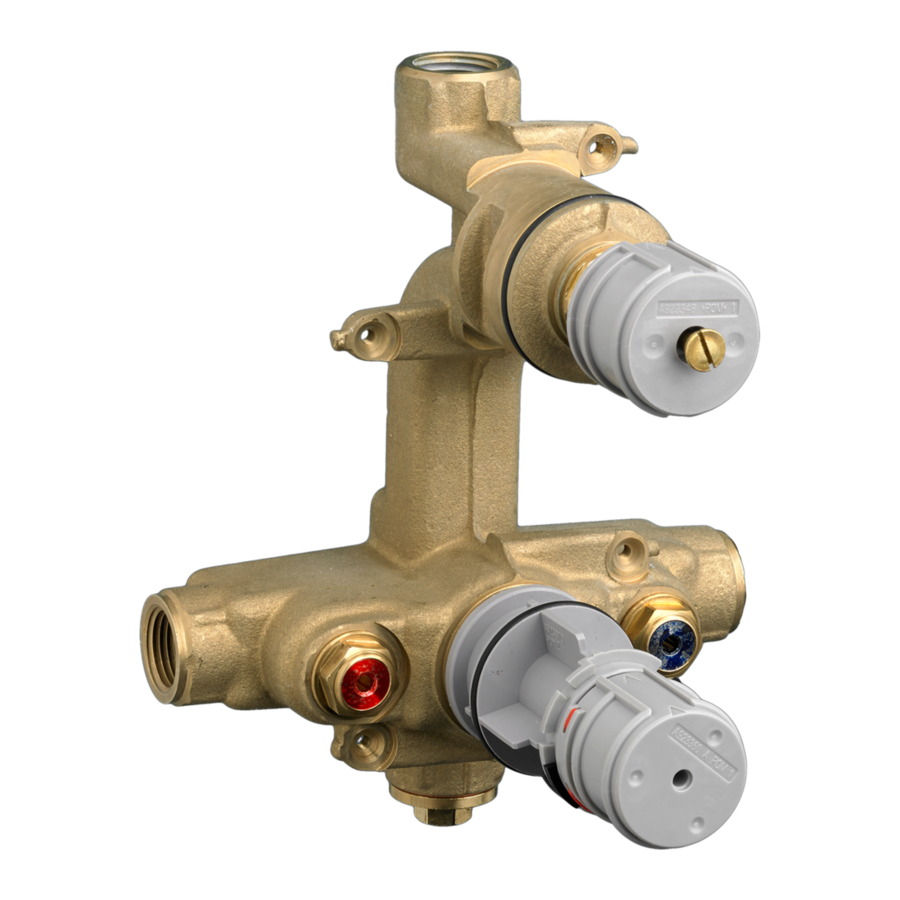 American Standard CeraTherm R520 Installation Instructions